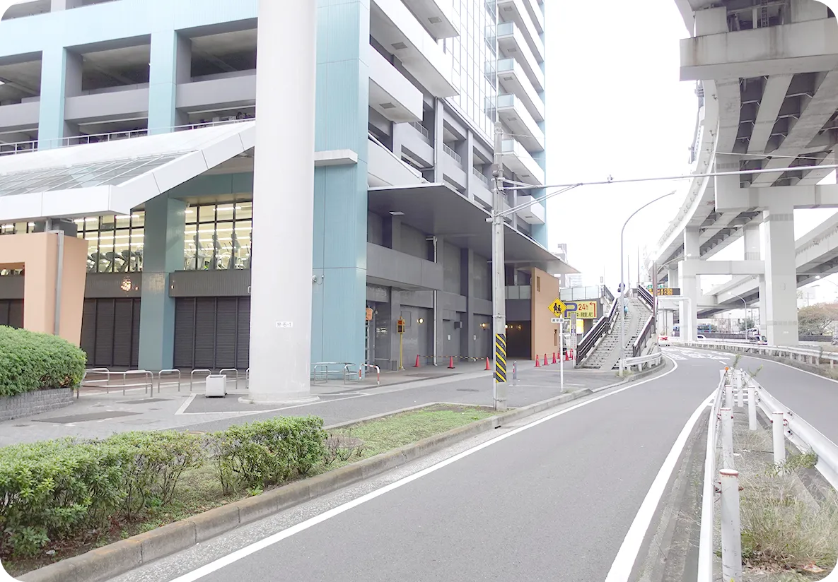 石川町駅からの道案内写真
