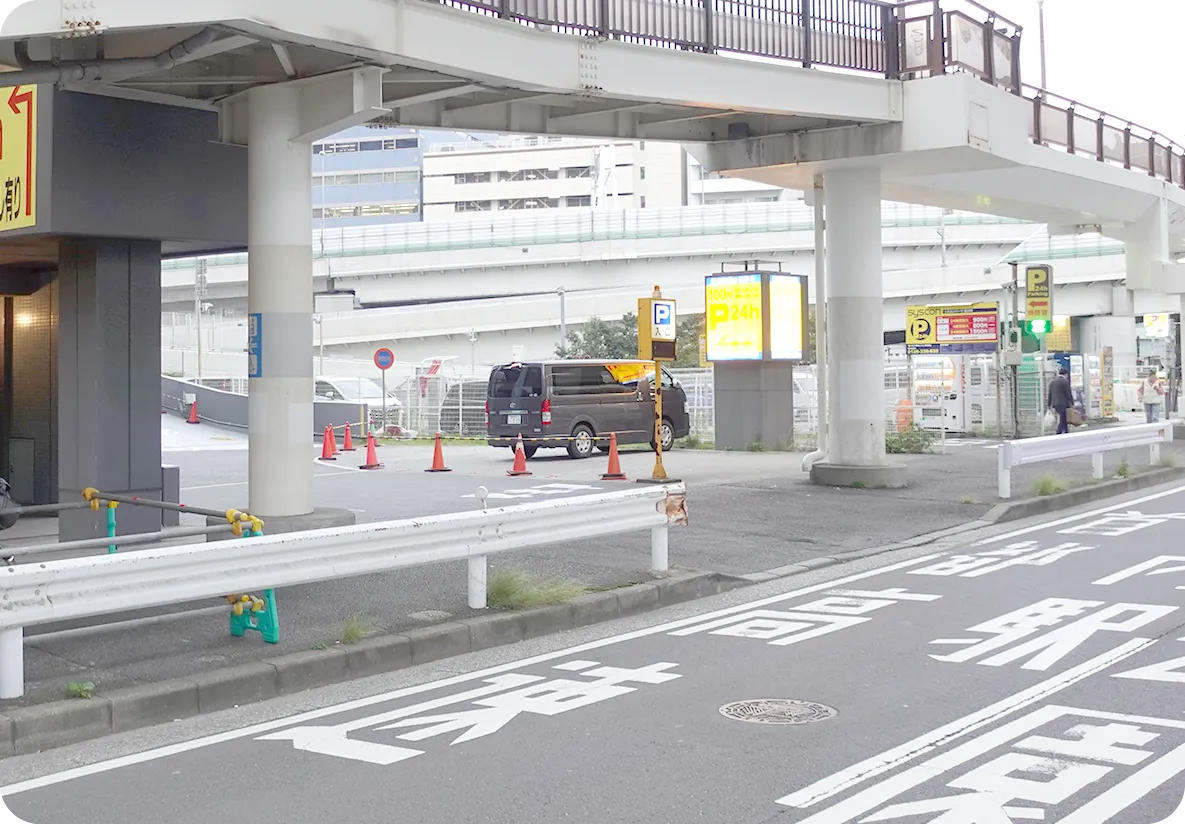 石川町駅からの道案内写真