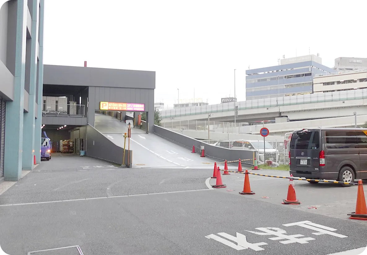石川町駅からの道案内写真